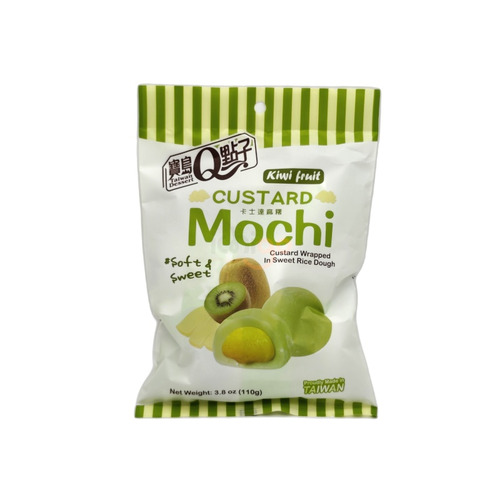 MOCHI DE CUSTARD SABOR A KIWI DE BOLSA DE HEFONG MUSEUM