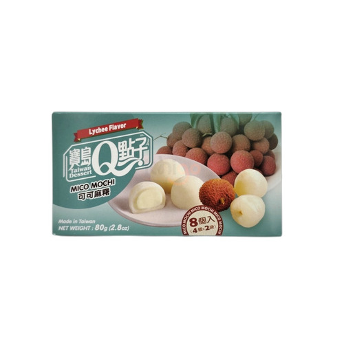 MOCHI DE CACAO SABOR A LYCHEE