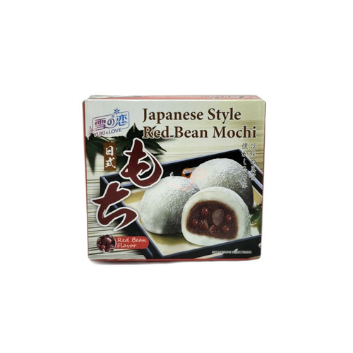 MOCHI RELLENO DE PASTA DE FRIJOL ROJO