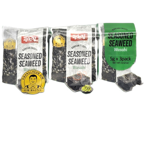 APERITIVO DE ALGA CON SABOR A WASABI