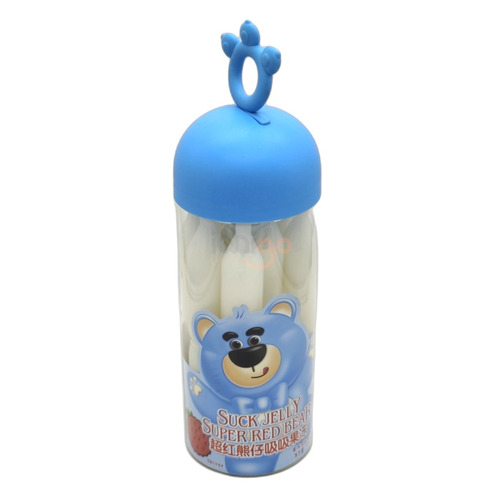 BEBIDA SUCK JELLY SUPER RED BEAR SABOR LICHI 450G