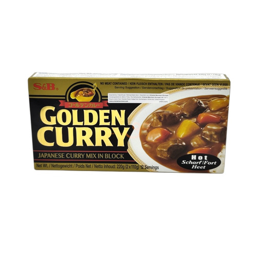GOLDEN CURRY PICANTE 220g