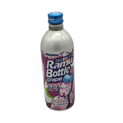 Sangaria ramune bottle grape 500mlx24