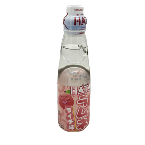 BEBIDA DE RAMUNE SABOR A LICHEE DE JAPONES HATA
