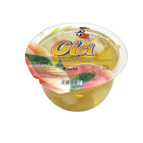 GELATINA DE MELOCOTON