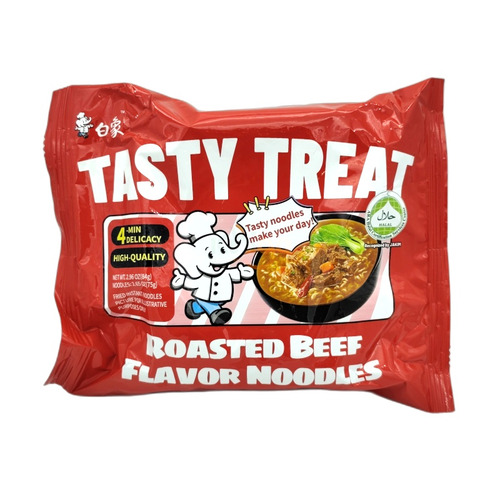 FIDEOS INSTANTANEOS CON SABOR A TERNERA