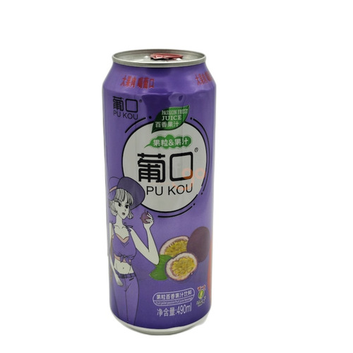 BEBIDA REFRESCANTE CON SABOR A MARACUYA 490ML