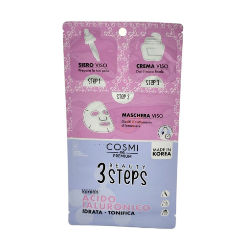 MASCARILLA FACIAL 3 PASOS KOREAN BEAUTY 