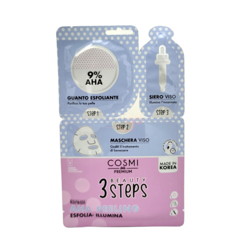 MASCARILLA FACIAL 3 PASOS KOREAN BEAUTY