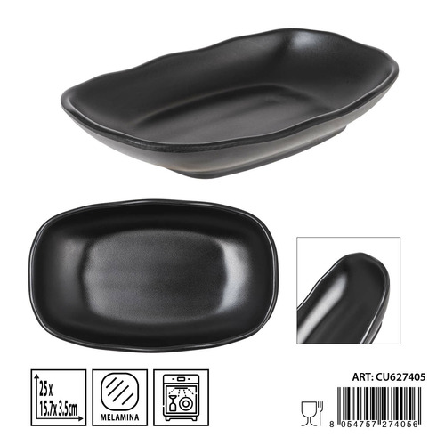 PLATO MELAMINA RECTANGULAR