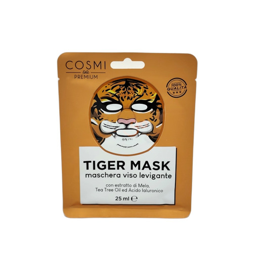 MASCARA FACIAL TELA TIGRE