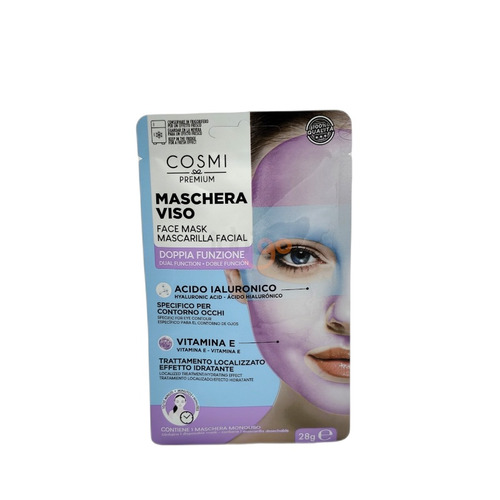 MASCARILLA SKIN ZONE VITAMINA E Y ACIDO HIALURONICO