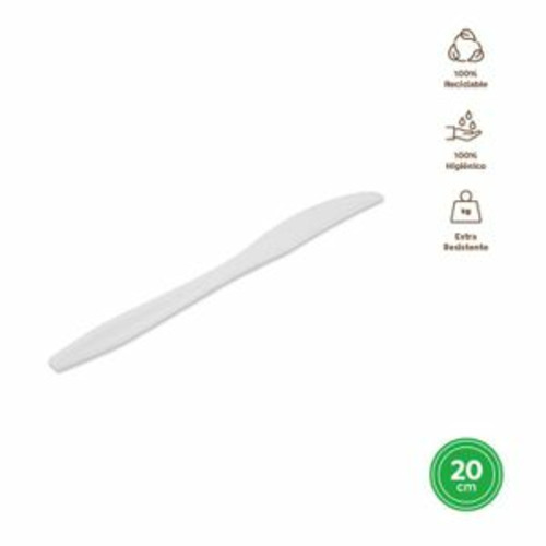 CUCHILLO ALTA CALIDAD REUT. BLANCO PS