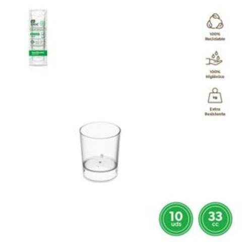 VASO CHUPITO REUT. TRANSPAR. PS