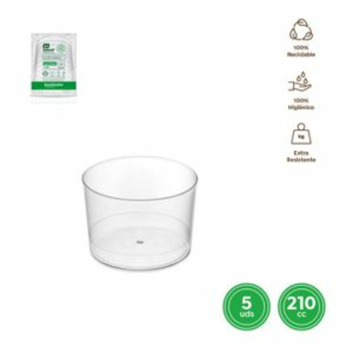 VASO CHIQUITO REUTILIZABLE PS 