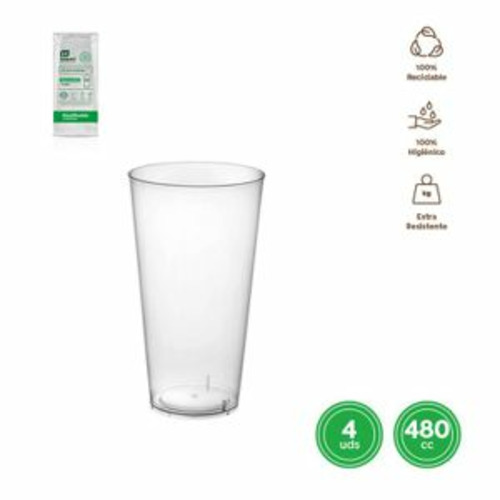 VASO COCKTAIL REUTILIZABLE PP