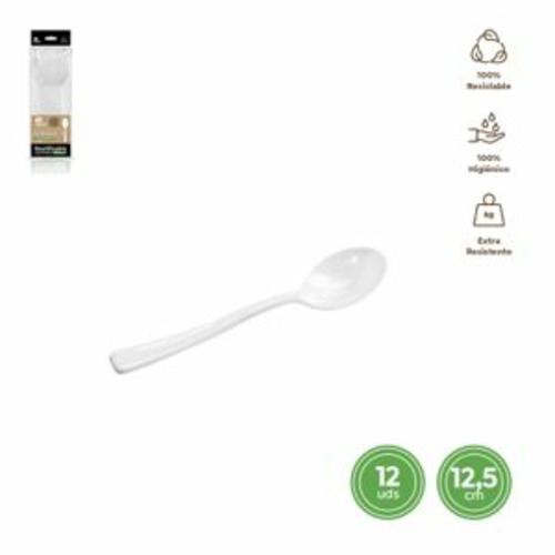 CUCHARITA ALTA CALIDAD REUT.BLANCO PS 