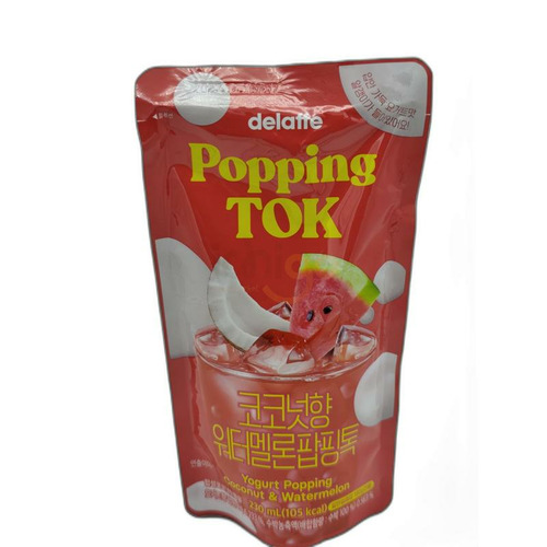 POPPING TOK COCO Y SANDÍA  YOGURT