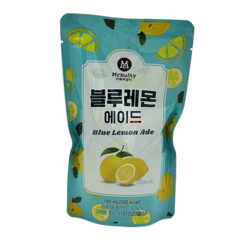 Cafe Mcnulty Blue lemon Ade 190mlx10x3