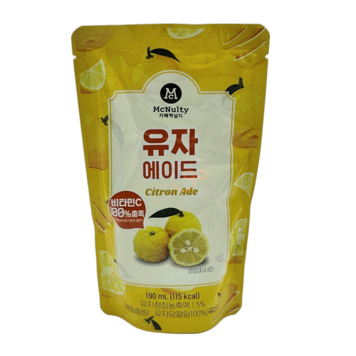Cafe Mcnulty Korean Citron Ade 190mlx10x3
