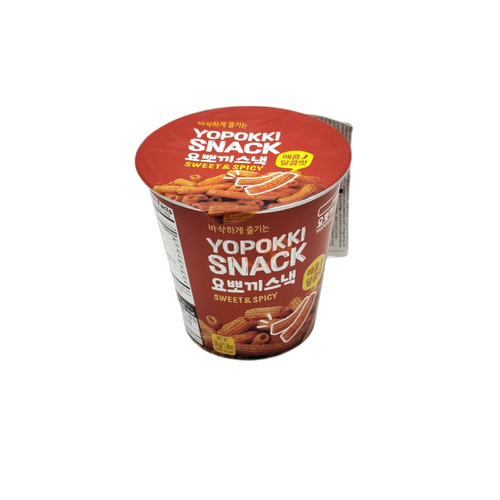 Yopokki Snack Sweet & Spicy portion cup 50gx12