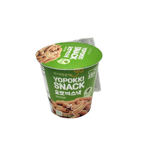 Yopokki Snack Wasabi portion cup 50gx12x1