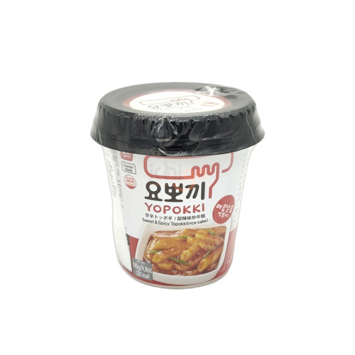 PASTEL DE ARROZ COREANO DULCE Y PICANTE 140G
