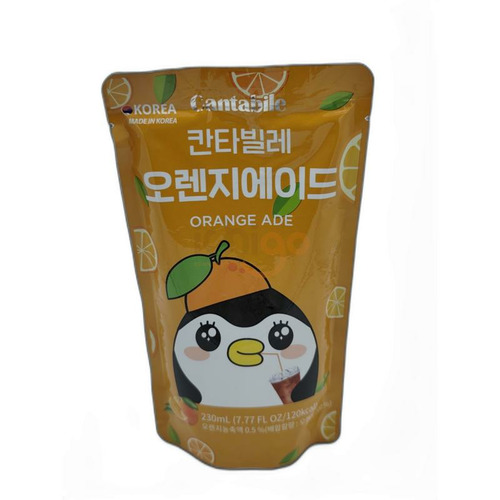 BEBIDA REFRESCANTE CON SABOR A NARANJA