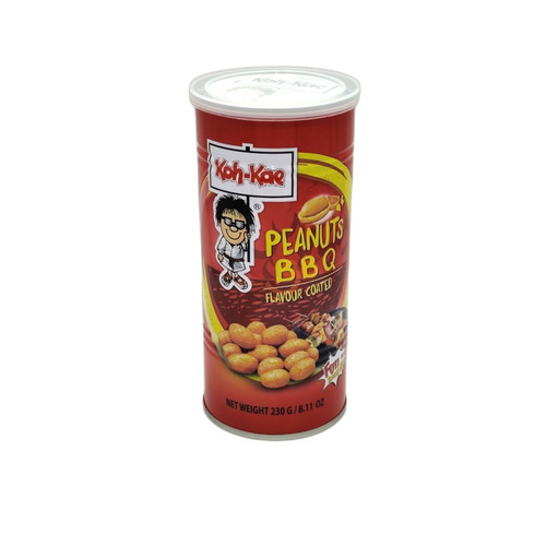 CACAHUETES RECUBIERTOS DE SALSA CON SABOR A BARBACOA 230G