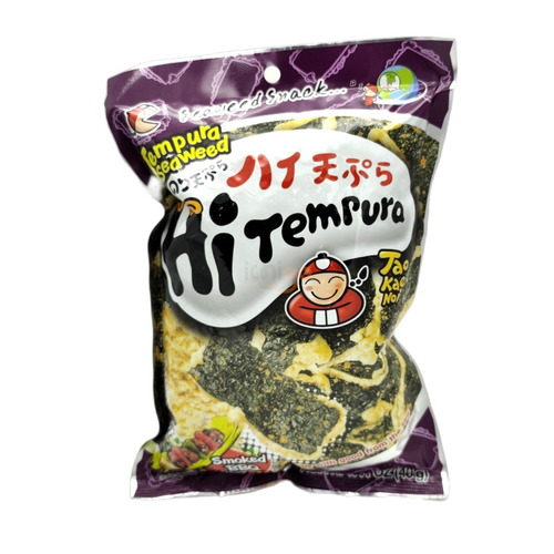 SNACK DE ALGAS EN TEMPURA CON SABOR A BARBACOA