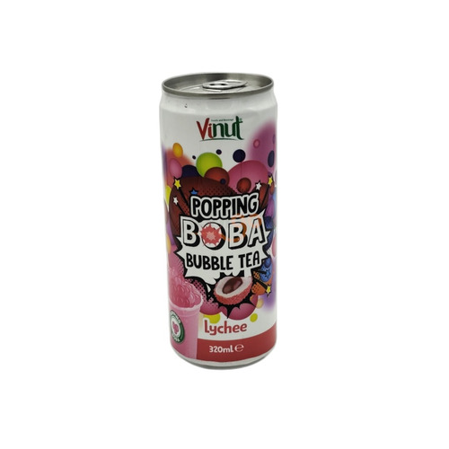 POPPING BOBA BUBBLE TEA SABOR LICHI