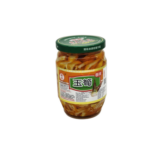 Brote de bambu picante