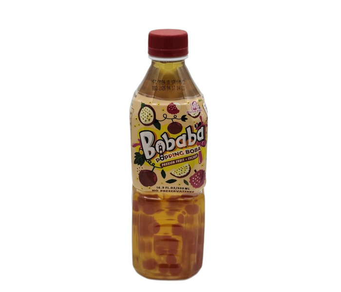 BEBIDA DE FRUTA SABOR A MARACUYA Y LITCHI