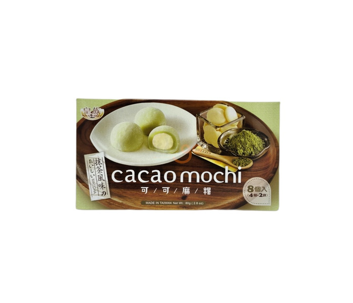 MOCHI DE CACAO SABOR A MATCHA