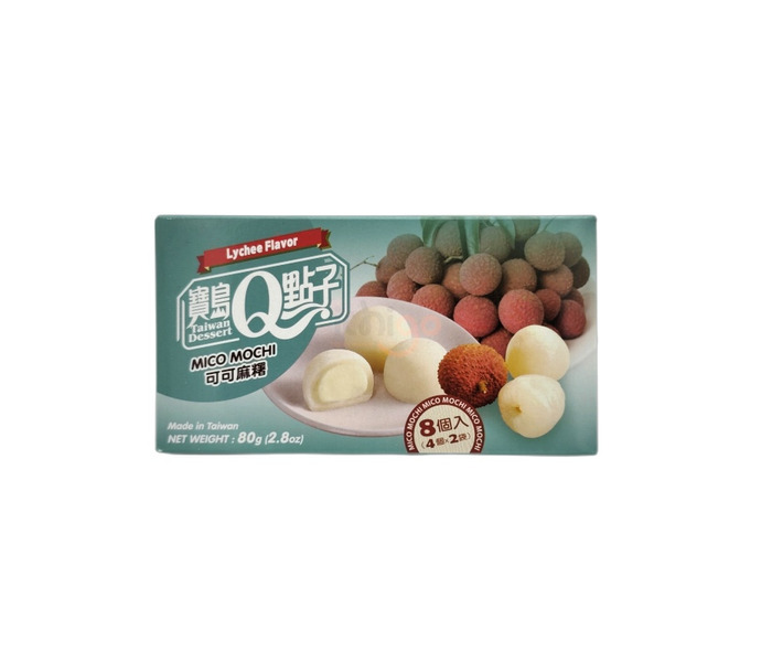 MOCHI DE CACAO SABOR A LYCHEE