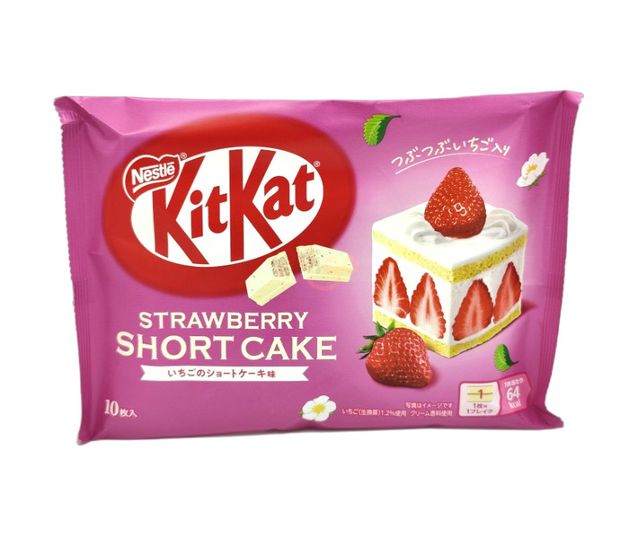 Nestle KitKat mini strawberry short cake 10p 116gx12x2