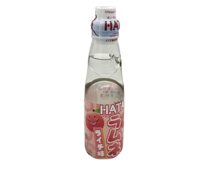BEBIDA DE RAMUNE SABOR A LICHEE DE JAPONES HATA