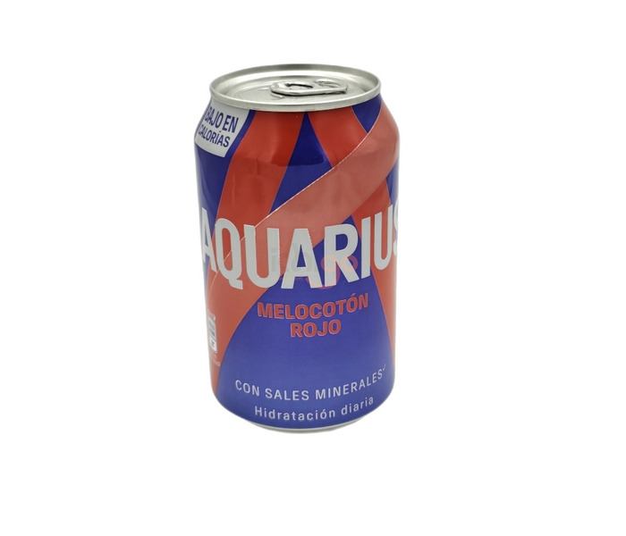 AQUARIUS MEL ROJO LATA