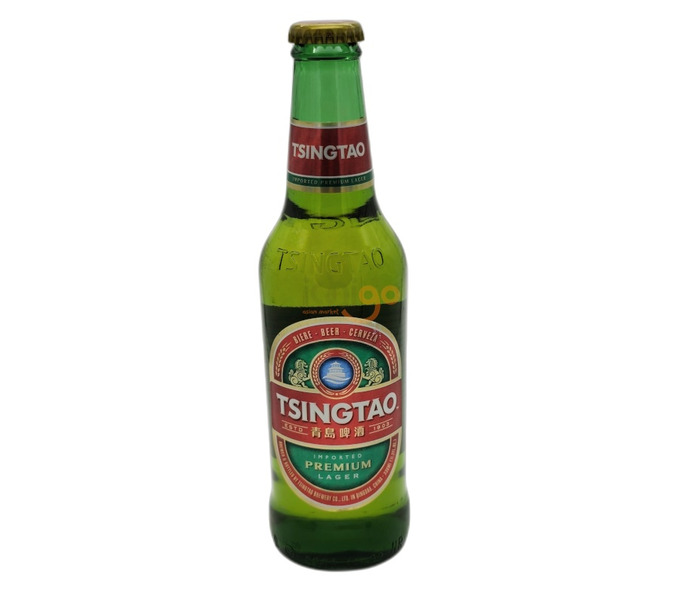 CERVEZA TSINGTAO DE BOTELLA