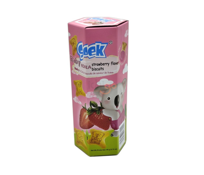 GALLETA CON RELLENO SABOR A FRESA