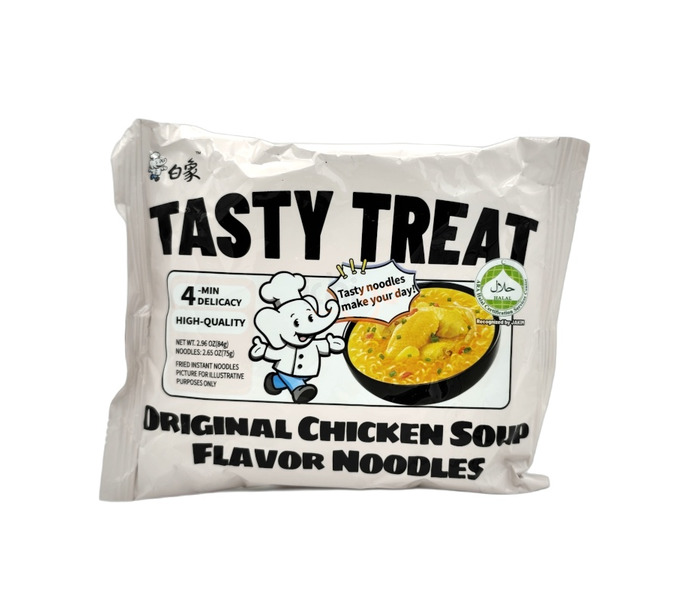 FIDEOS INSTANTANEOS CON SABOR A CALDO DE POLLO