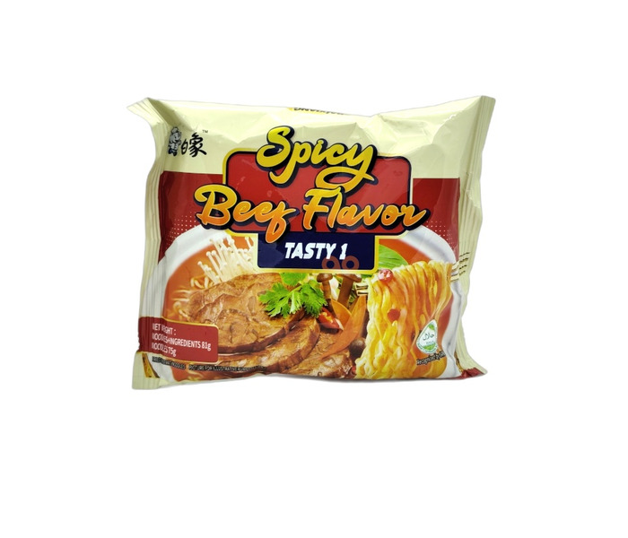 FIDEOS INSTANTÁNEOS PICANTES CON SABOR A TERNERA