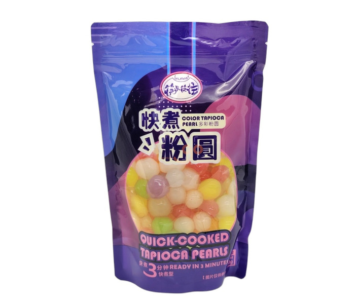 PERLAS DE TAPIOCA DE VARIOS COLORES