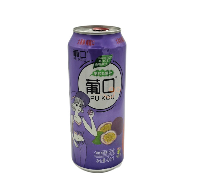 BEBIDA REFRESCANTE CON SABOR A MARACUYA 490ML