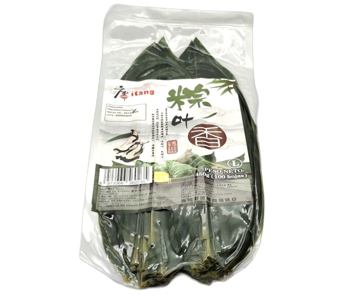 HOJAS DE BAMBÚ L (LARGO: 32-34CM; ANCHO: 8-9CM)