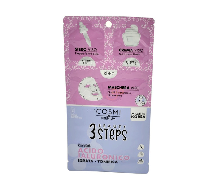 MASCARILLA FACIAL 3 PASOS KOREAN BEAUTY 