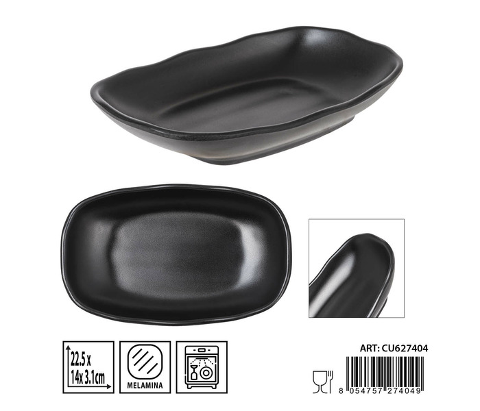 PLATO MELAMINA RECTANGULAR
