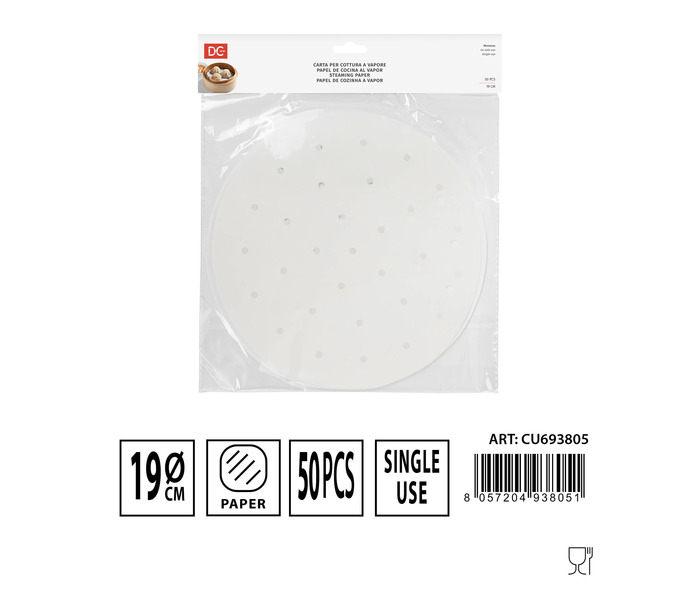 PAPEL COCINA VAPOR 50UNDS 19CM