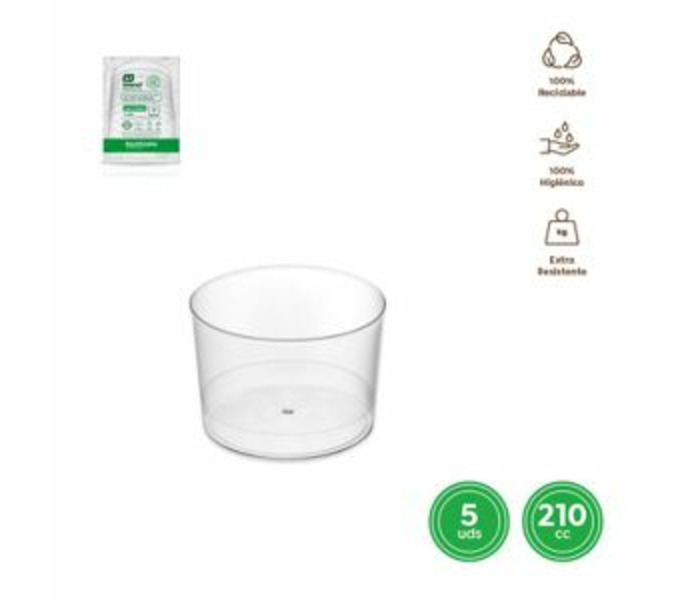 VASO CHIQUITO REUTILIZABLE PS 
