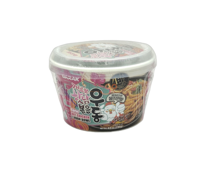 FIDEOS INSTANTANEOS UDON SABOR HOT CHICKEN Y CARBONARA